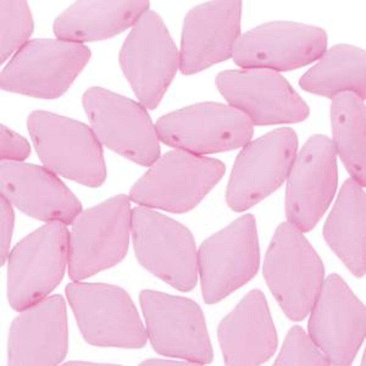 GemDuo 2-Hole Diamond Shaped Bead, Bondeli Matte Lilac, GD0201-92925, 7.5 grams